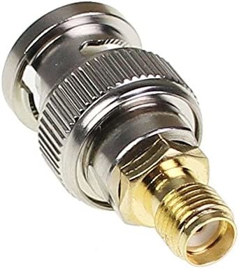 sma/m2bnc/f - DHT Electronics 2pcs RF coaxial Coax Adapter SMA Female to BNC Male