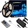 SMD-5050-16FT - SUPERNIGHT LED Strip Lights 16.4FT SMD 5050 Waterproof 300LEDs RGB Flexible LED Light Strip Rope + 44Key IR Remote Controller for Bedroom TV Backlight Christmas (Not Include Power Adapter)