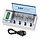 T-1199BE - EBL - Smart Battery Charger for C D AA AAA 9V Ni-MH Ni-CD Rechargeable Batteries with Discharge Function & LCD Display