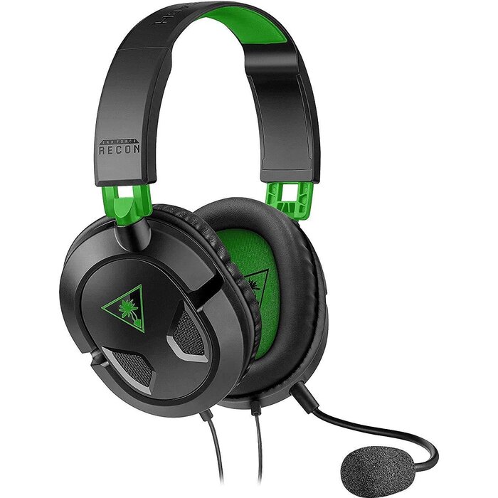 TURTLE50X - Turtle Beach - Recon 50 Xbox Gaming Headset for Xbox Series X, Xbox Series S, Xbox One, PS5, PS4, PlayStation, Nintendo Switch, Mobile & PC with 3.5mm - Removable Mic, 40mm Speakers