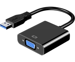 USB2VGA - Mindorlen USB to VGA Adapter for Monitor, VGA to USB 3.0/2.0 Converter 1080P Multi-Display Video Cable for Laptop Desktop PC to Monitors, Projector, TV. (Not Support Chromebook)