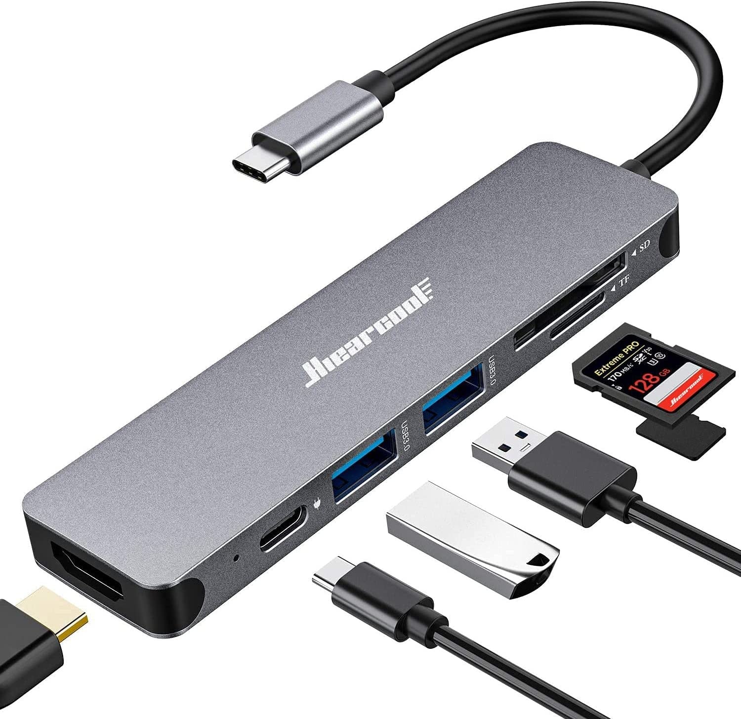 7 in 1 USB C Hub for Macbook