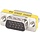 VGA-M/M - Virello VGA Mini Gender Changer Adapter, 15 Pin Male to Male Coupler for PC, Monitor