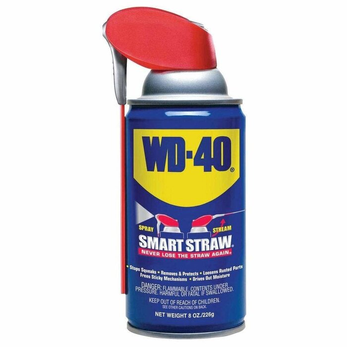 WD-40 - Multi-Use Product with SMART STRAW SPRAYS 2 WAYS, 8 OZ