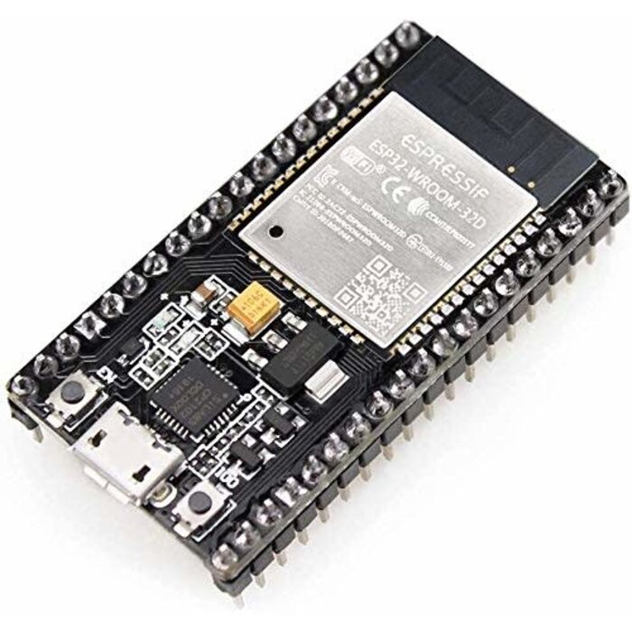 WIFI-BOARD - HiLetgo ESP-WROOM-32 ESP32 ESP-32S Development Board 2.4GHz Dual-Mode WiFi + Bluetooth Dual Cores Microcontroller Processor Integrated with Antenna RF AMP Filter AP STA for Arduino IDE