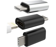 USBC-M2LIGHT-F - Kefiany USB C Male to Lightning Female Adapter, Compatible with iPhone 12 11Pro Max for Ipad Air Samsung Galaxy Note S10 S20 S21 google LG Charging Data sync Type C Charger Connector Cable