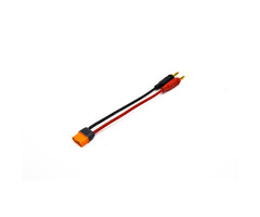 SPEKTRUM SPMXCA304 - Adapter: IC3 Device / 4mm Male Bullets 6" 13 AWG