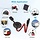 SLR-WLL-SCKT - Electop 12AWG SAE Power Socket Sidewall Port, Weatherproof SAE Quick Connect Solar Panel Mount Universal Flush-Mountable Connector, 12AWG SAE Cable with 8 Screws for Solar Generator Battery Charger