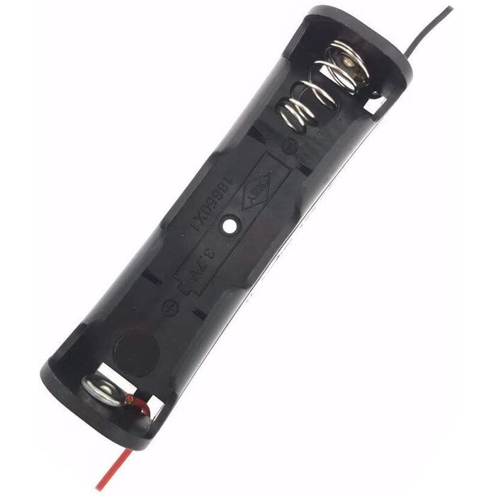 18650X1 - HiLetgo - 18650 Battery Clip 18650 Battery Holder 18650 Batteries Case for 18650 Battery with Connect Lead