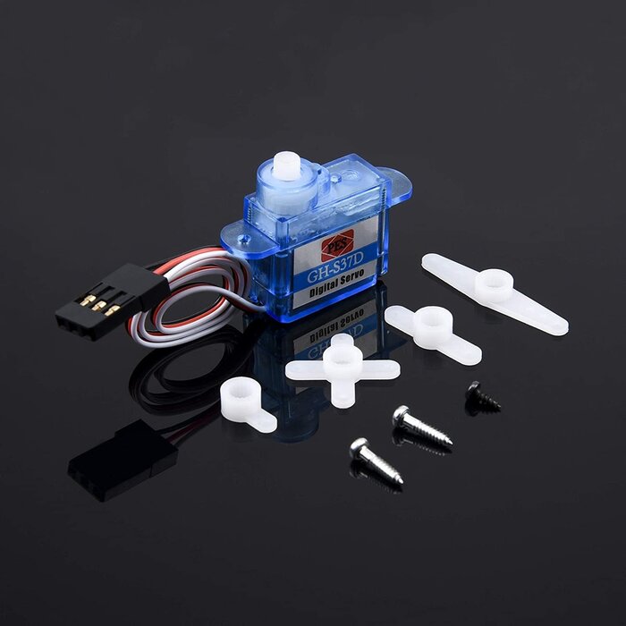 GH-S37D - YoungRC - Micro 3.7g Servo Mini Digital Servo  GH-S37D, 1/32 to 1/24 Scale
