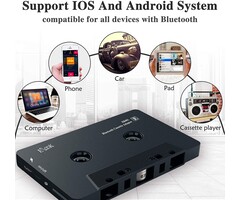 BT-CASSETTE - Elook - Car Audio Receiver, Bluetooth Cassette Receiver Tape Aux Adapter Player with Bluetooth 5.0
