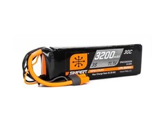 SPEKTRUM SPMX32003S30 - 3200mAh 3S 11.1V Smart LiPo 30C; IC3