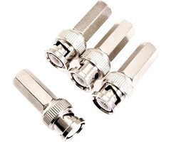 BNC-TWIST-ON - OdiySurveil - BNC Male Twist-on Coax Coaxial Connector for CCTV Security Camera