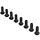 ARAC9870 - AR727410 Double Socket Buttn Head Screw 4x10mm (8)