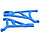 RPM81515 - Front Left A-Arms, for Traxxas E-Revo 2.0 Brushless Truck, Blue