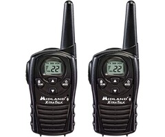 LXT118VP - Midland FRS Walkie Talkies - Extended Range Two Way Radios, Hands-Free VOX, Batteries Included