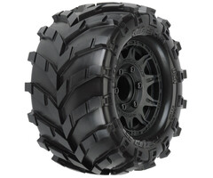 Pro-Line Racing PRO119210 - Masher 2.8" MTD Raid Black 6x30 F/R