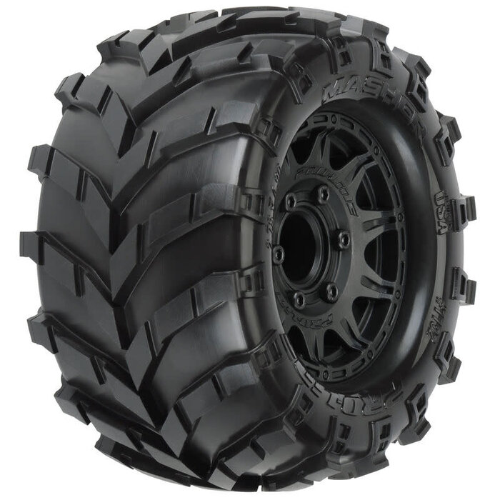 Pro-Line Racing PRO119210 - Masher 2.8" MTD Raid Black 6x30 F/R