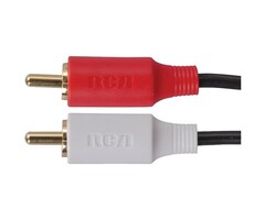 RCA RCAAH19R - RCA Stereo Audio Cable (6ft)