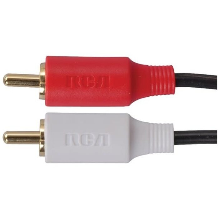 RCA RCAAH19R - RCA Stereo Audio Cable (6ft)