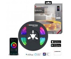 MLB7-1025-WHT - Monster Smart Illuminessence Smart Multi-Color LED Light Strip, 6.5 ft.