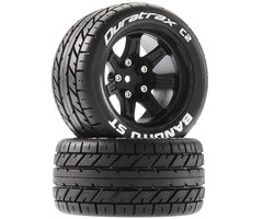 Bandito ST 2.8 Mounted Tires, Black 14mm Hex (2)