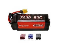 VNR15204 - 14.8V 7000mAh 4S 50C DRIVE LiPo Battery: UNI 2.0 Plug