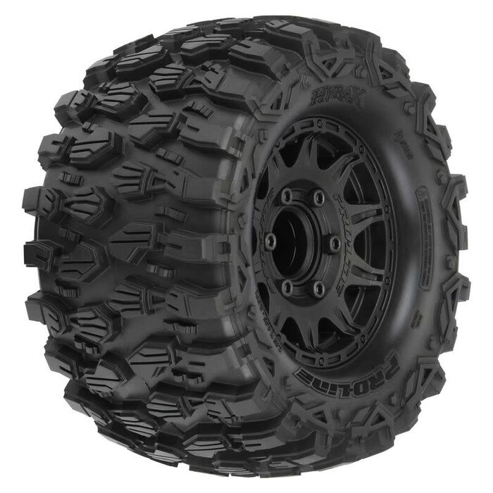 Pro-Line Racing PRO1019010 - Hyrax 2.8" Tires MTD Black 6x30 Stampede F/R