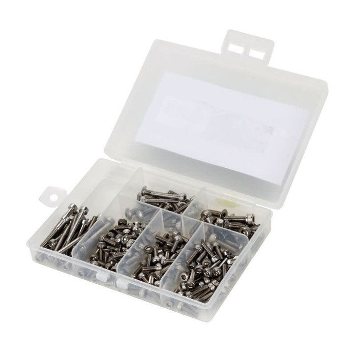DYNAMITE DYN7904 - Stainless Steel Screw Set: Traxxas 1/16 E-Revo