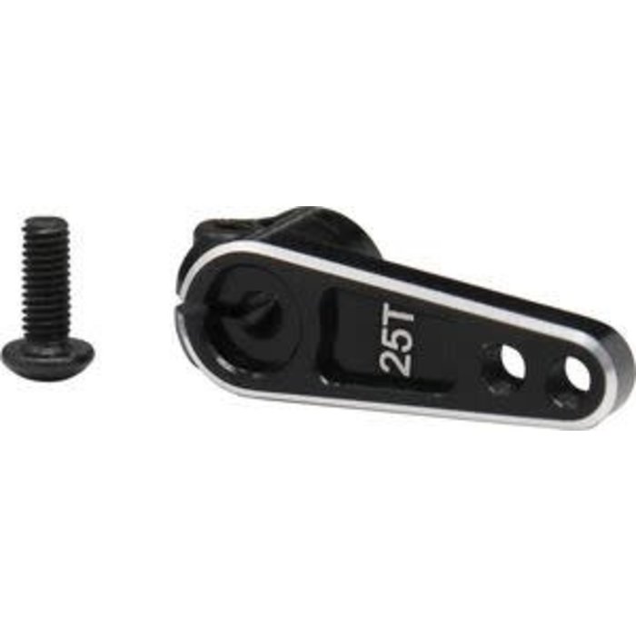 HOT RACING HRASH25TH01 - Aluminum 5 mm Off Set Servo Arm, 25 Spline