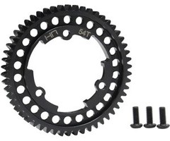 HOT RACING HRAERVT54M01 - Steel Spur Gear, 54 Tooth, Mod 1, for Traxxas E Revo 2, X-Maxx, and XO-1