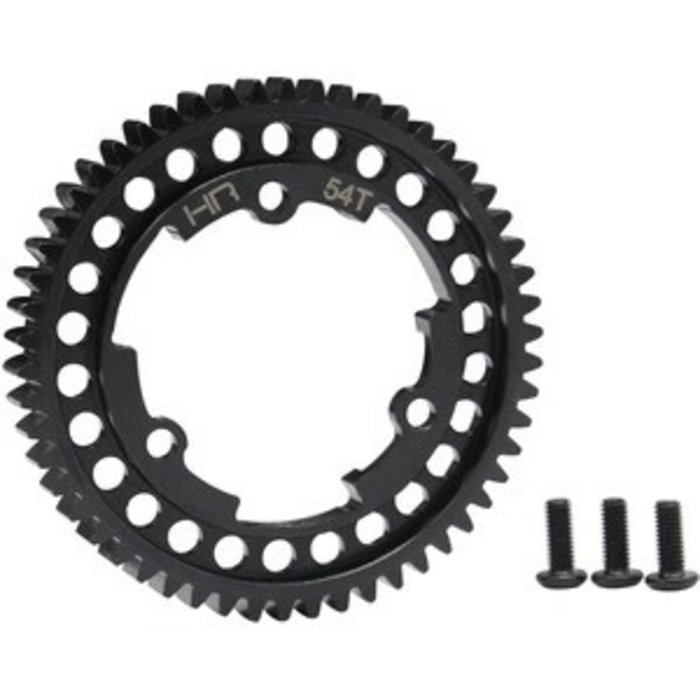 HOT RACING HRAERVT54M01 - Steel Spur Gear, 54 Tooth, Mod 1, for Traxxas E Revo 2, X-Maxx, and XO-1