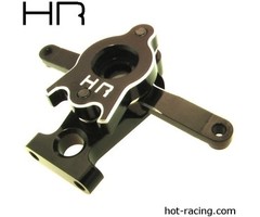 HOT RACING Black Aluminum Bellcrank Steering Kit