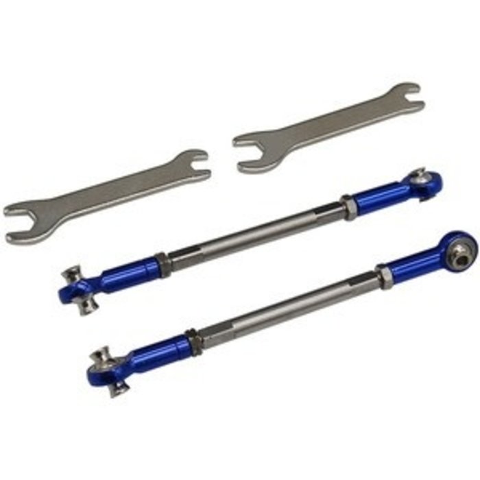HOT RACING HRATUDR4906 - Adjustable Steering Turnbuckle Toe Links, for Traxxas Ultimate Desert Racer