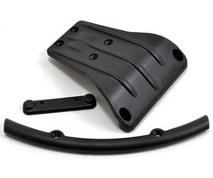 RPM RPM81812 - Front Bumper & Skid Plate for Arrma Kraton 6S (V5, EXB & Older Models)