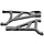 RPM81462 - Front Right A-Arms, for Traxxas E-Revo 2.0 Brushless Truck, Black