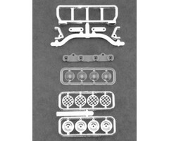 RPM RPM80783 - Narrow Roof Mounted Light Bar Set-Chrome