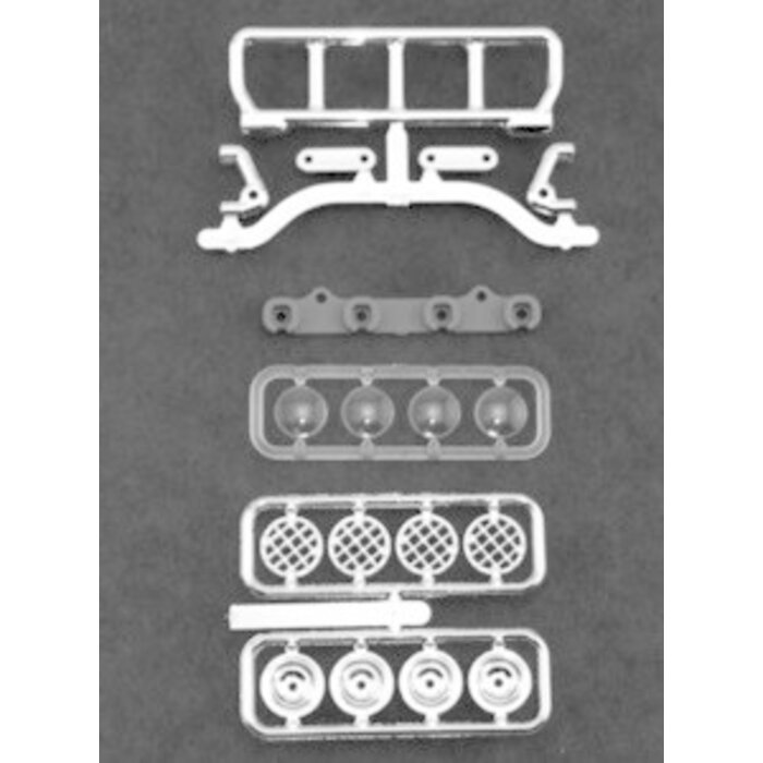 RPM RPM80783 - Narrow Roof Mounted Light Bar Set-Chrome