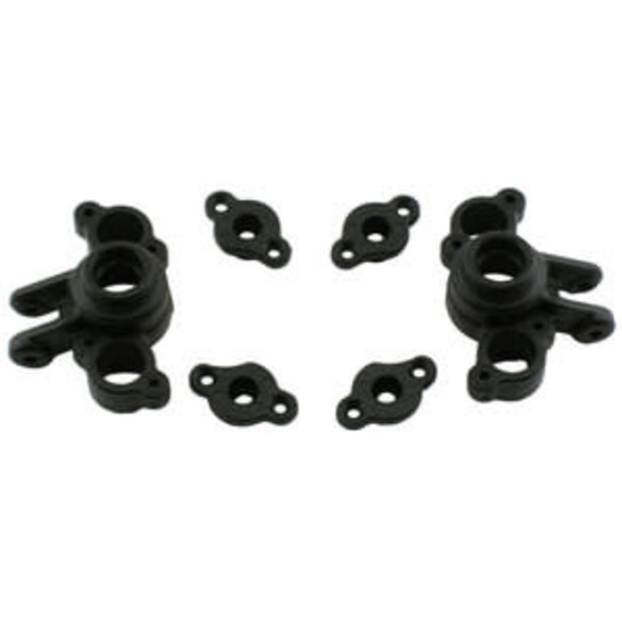 RPM RPM73162 - BLACK AXLE CARRIERS TRAXXAS 1/16 REVO/SLASH