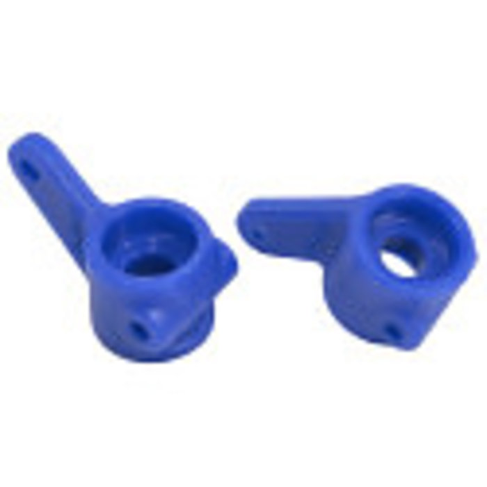 RPM RPM80375 - Blue Front Bearing Carriers (Slash 2wd, Nitro Slash, e-Rustler & e-Stampede 2wd)