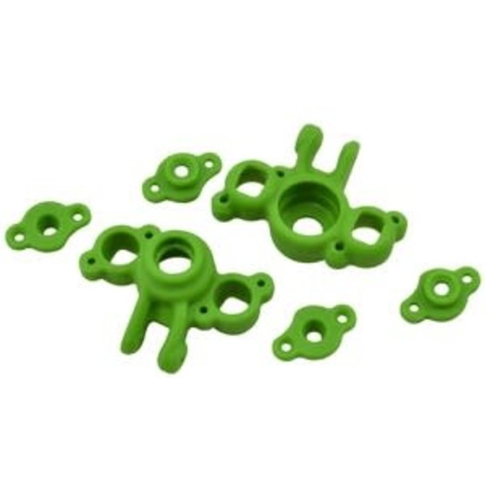 RPM RPM73164 - GREEN AXLE CARRIERS FOR TRAXXAS 1/16TH SCALE VEHICLES