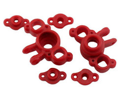 RPM RPM73169 - RED AXLE CARRIERS 1/16 REVO/ SLASH (2)