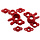 RPM73169 - RED AXLE CARRIERS 1/16 REVO/ SLASH (2)