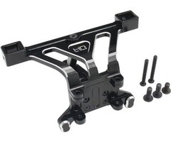 HOT RACING ERVT29M01 - Aluminum Front Body Mount, for Traxxas E-Revo 2 (Black)