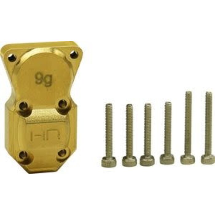 HOT RACING 9g Brass Differential Cover, for Axial SCX24