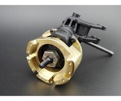 HOT RACING TRXF21HKW - Heavy 76g Brass Knuckle Weight, for Traxxas TRX-4