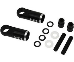 HOT RACING Aluminum Upper Chassis Brace Rod Ends, for Arrma 6S BLX