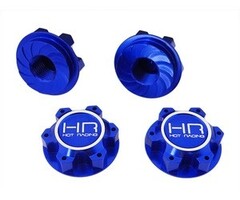 HOT RACING XMX10N06 - Aluminum 25mm Hex Serrated Nut for Traxxas X-Maxx