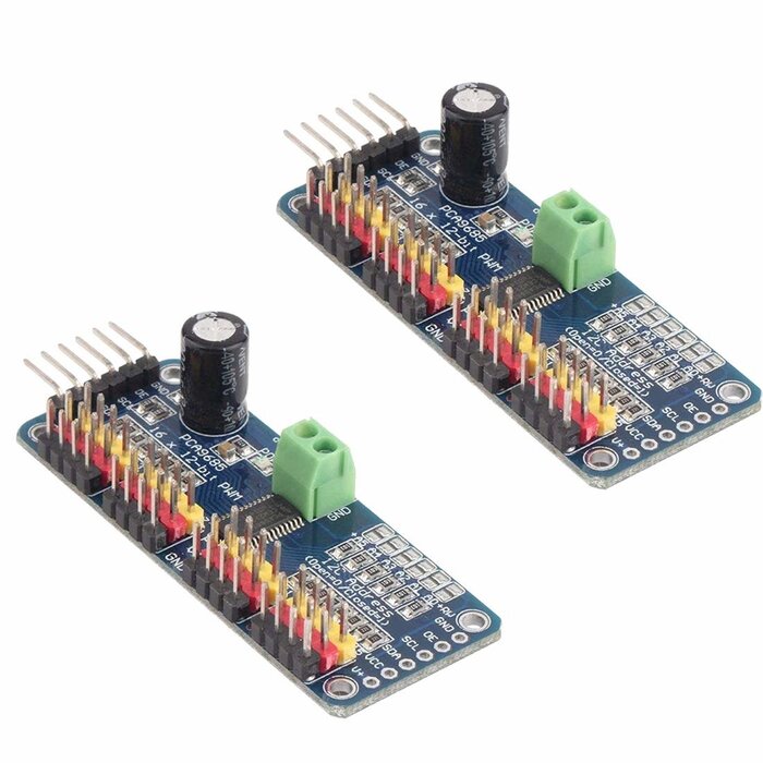 PCA9685 16 Channel 12-Bit PWM Servo Motor Driver IIC Module for Arduino Robot