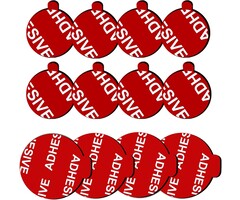 8 Pack Sticky Adhesive Compatible with Socket Mount Base, Double-Sided Replacement Tape for Car Magnetic Phone Holder, 4 Pack Sticker Pads for Collapsible Grip & Stand Base